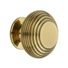 Infinity Decor Aged Brass/Nickel Antique Beehive Cabinet Cupboard Knob 2