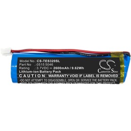 Cameron Sino Battery for Testo 320 Combustion Analyzer PN:Testo 0515 5046 2600mAh / 9.62Wh