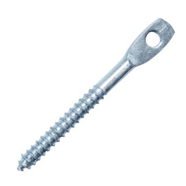 3" Eye Lag Wood Screw Zinc Plated (Qty 200)