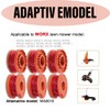 Qingriver 6 Pcs Strimmer Wire,Compatible with Worx,Ø1.65mm 3 meters,Replacement for