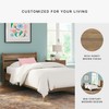 Signature Design by Ashley Deanlow Rustic Panel Headboard, Twin, Light
