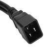 IEC320 C20 to Dual C13 Cord 1 in 2 Out