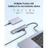 LENTION Hub USB C con HDMI 4K, PD 100W, USB-A