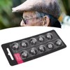 10pcs Hearing Amplifier Open Domes 10MM Silicone Transparent Soft Prevent