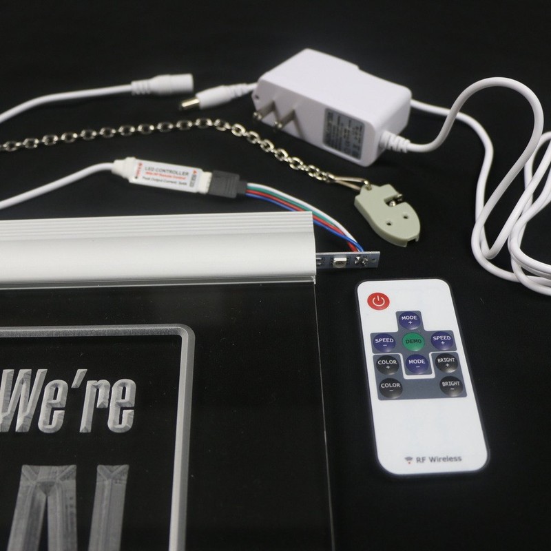 Multi Color m165-c Barber Parking Only Neon LED Sign with