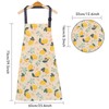 Adjustable Apron with 2 Pockets for Women Men, Canvas Chef
