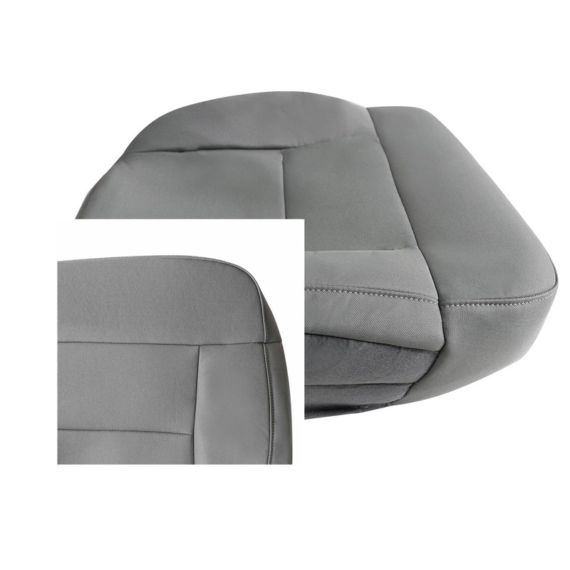 Sekeseauto SecosAutoparts Gray Driver Side Bottom Cloth Replacement Seat Cover