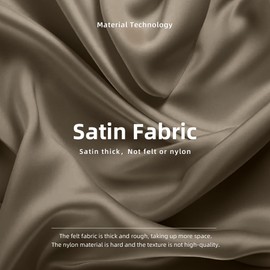 DGAZ Purse Organizer Satin thick,Silk,Luxury Handbag Tote in Bag Shapers, Women- Fits Birkin25/30/35/40 Bags (Gris tourterelle, BK35)