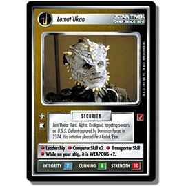 Decipher Star Trek CCG 1E BOG Blaze of Glory LAMAT'UKAN GU64
