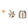 Manual Coffee Grinder Stainless Steel Solid Wood Hand Coffee Bean