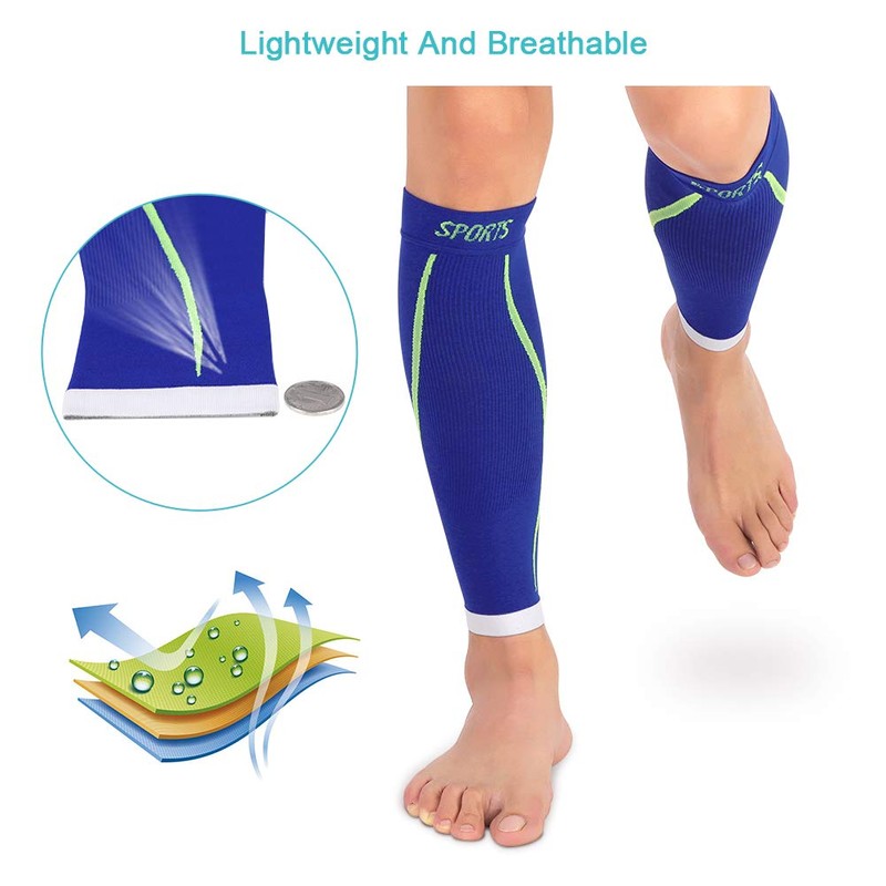 Calf Compression Stockings Without Foot, Calf Bandage Compression Varicose Veins