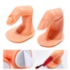 10 piezas de mano de práctica para uñas acrílicas, práctica