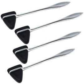 A2Z Scilab Set of 4 Taylor Percussion Reflex Hammers - Diagnostic Instruments, for Nurse, EMT, Student, Doctor, Physiotherapists (SILVER)