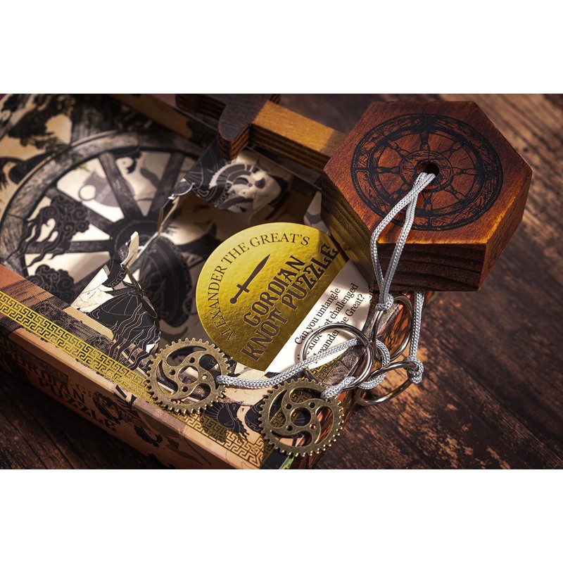 Professor Puzzle Alexander the Great - Wooden Puzzle - Can