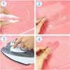 FENGCHUANG 8 Pieces Ironing Beads Pegboard, Bead Plate Square, Transparent