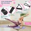 Pilates Bar Kit with Resistance Bands, Multifunctional Yoga Pilates Bar