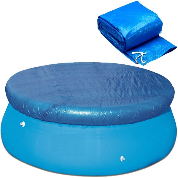 WINOK Pool Covers for Round Diameter 183 cm Swimming Pool,