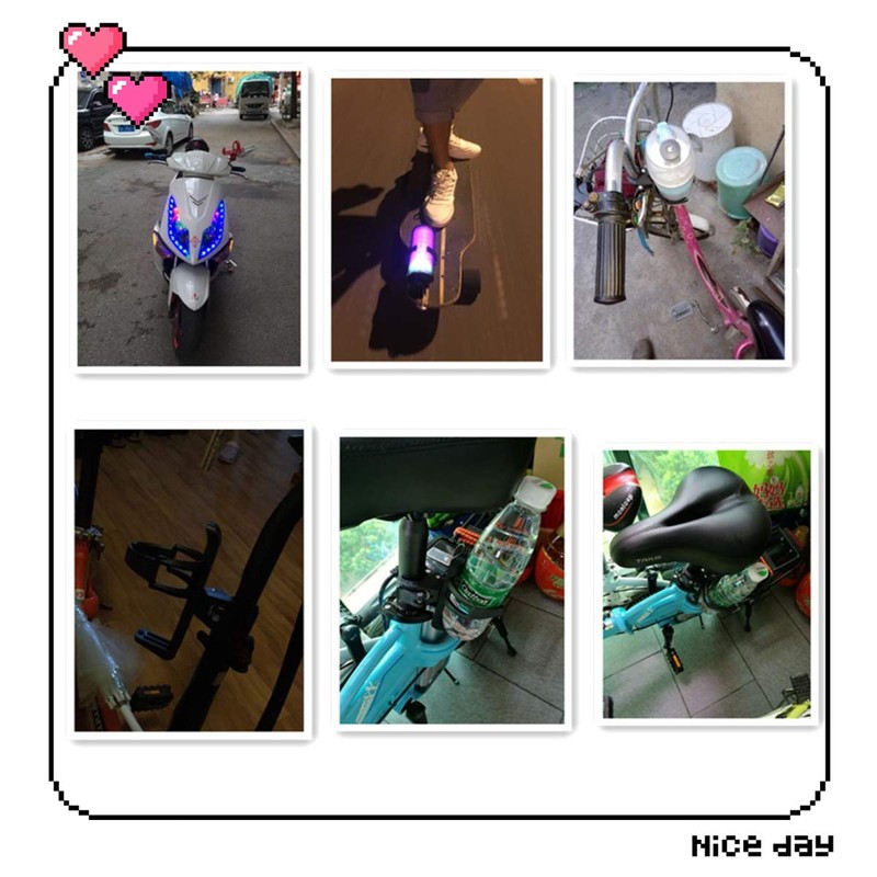 [Hordlend] Bicycle Drink Holder, Stroller, Bottle Holder, Cup Holder, Plastic