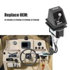Outboard Motor Stop Switch, 87‑91941A8 Stainless Steel Marine Boat Motor