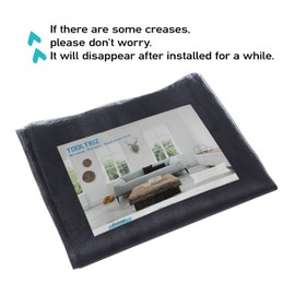 Windows Screen and Screen Door Replacement, 59"x106" Durable Fiberglass Screen Mesh- Window Screen & Sliding Screen Door Repair for Patio and Windows, Tooltriz