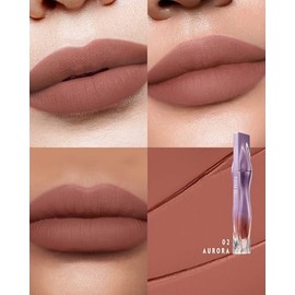 TIMEPHORIA Crema Labial Nebula Velvet, Acabado Mate Aterciopelado que No Reseca, Textura Cremosa Ligera y de Larga Duración, Alta Pigmentación, 02 Aur