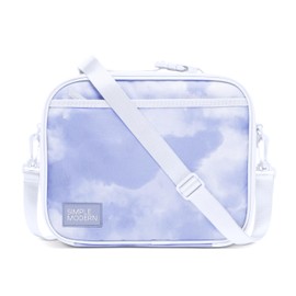 Simple Modern Hadley with Shoulder Strap | Lunch Box for Kids, Teens, and Adults | Insulated Bag for Girls, Boys, Women, Men | Meal Containers with Exterior and Interior Pockets | Purple Tie Dye