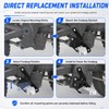 6-Position Adjustable Footrest Brackets for Talaria & SuRon Dirt Bikes