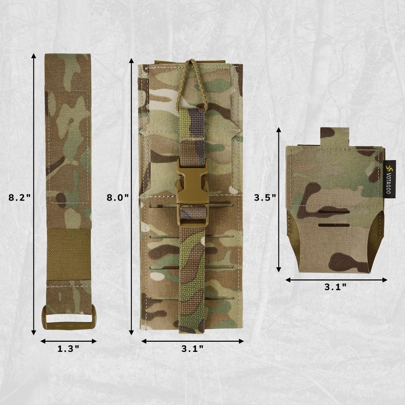 Tactial Radio Holster Holder Case, Laser Cut Multi Platform Radio
