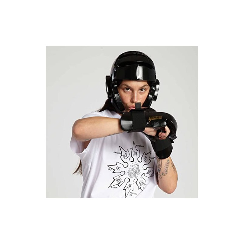 Proforce Lightning Sparring Gloves/Punches - White Child Medium