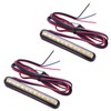 Kinstecks 2PCS Motorcycle Indicators Flowing Turn Signal Lights Driving Light
