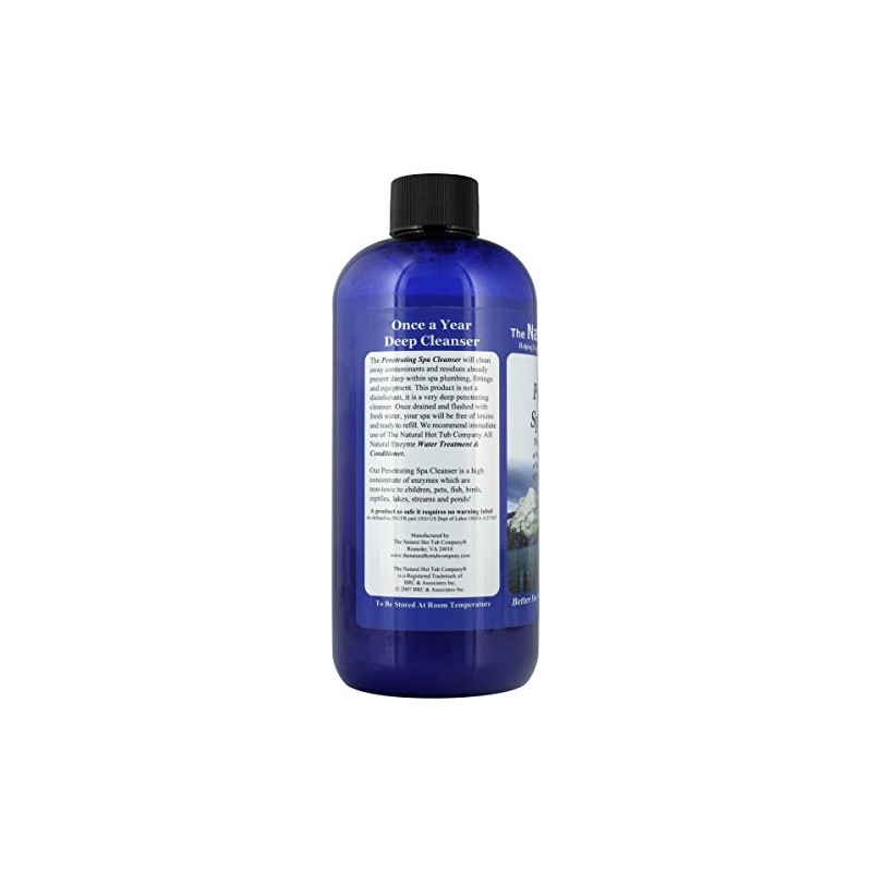 The Natural Hot Tub Company penetrating spa cleanser treatment