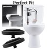 2Pcs Toilet Fill Valve Seal Replacement Part,Washer Cistern Float Valve