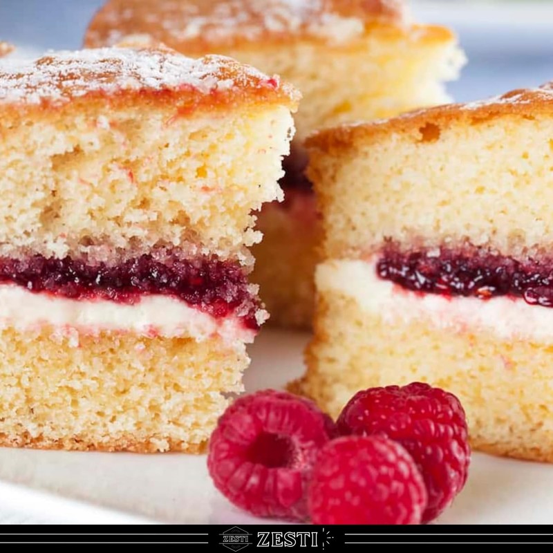 Pastry Filling Variety 3 Pack – Bavarian Cream, Red Raspberry,