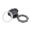 UgyDuky 4 Pieces PVC Bulkhead Fitting for Rain Barrels, Aquariums,