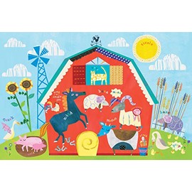 Peter Pauper Press Jumbo Floor Puzzle - On The Farm (48 Pieces)