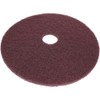 PRO SOURCE Maroon Polyester Extra Heavy Duty Floor Stripping Pads: