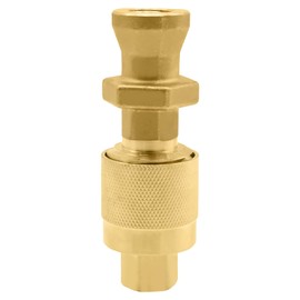 Hoypeyfiy RE7141F Forklift Connector Female and Forklift Connector Male, Forklift Propane Tank Connector Replacement for Rego Coupler 7141F 7141M, Replaces RE7141M