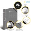 HERMA Portfolio Folder A4 Giraffe Children's Plastic Corner Folder with