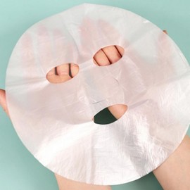 Protective vinyl pack facial moisture mask pack sheet 100 sheets vinyl face cover vinyl mask pack 100 sheets 50ea