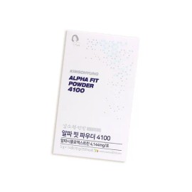 Kim So-hyung's studio Alpha Fit Powder 4100 14 packs / 알파 핏 파우더 4100 14포