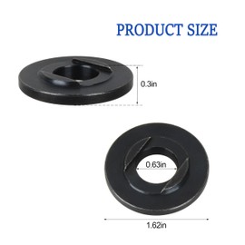 43-34-0036 Inner Disk Flange Nut fit for Milwaukee Angle Grinders 2680-20, 2680-22, 6116-30, 6116-31, 6122-30, 6123-30, 6140-30, 6140-33 Replacement (2 Pcs)