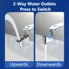 Tap Attachment Swivelling - 1080 Degree Rotatable Double Function Tap