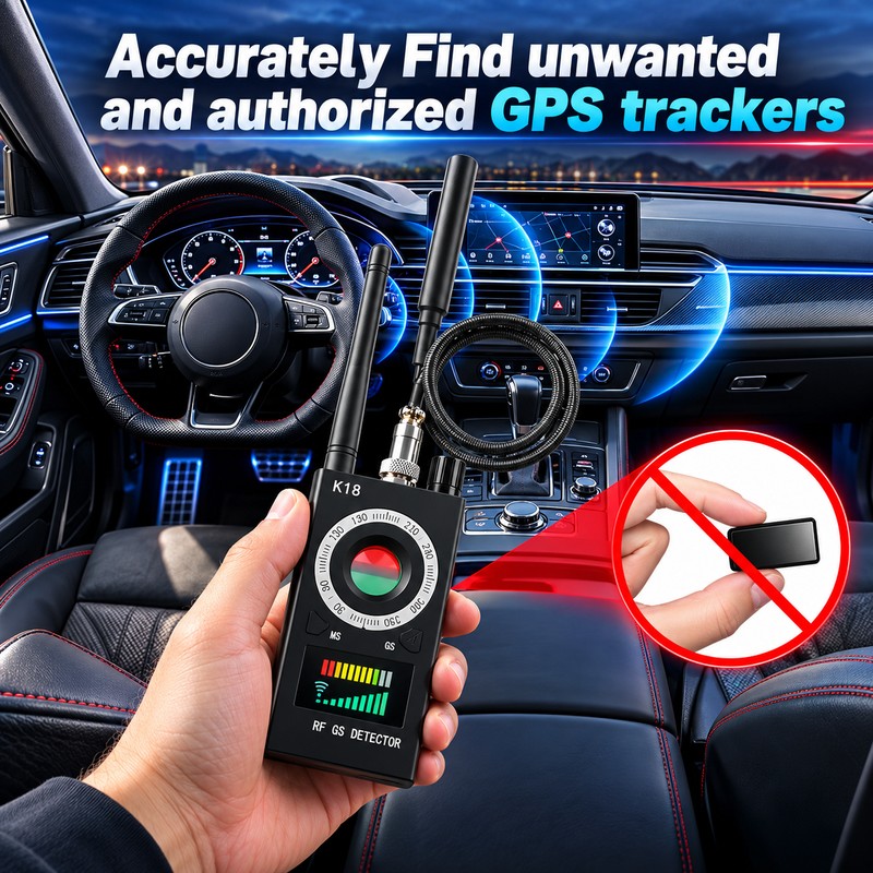 Multi-Function RF Detector for Travel & Privacy Checks – Wireless