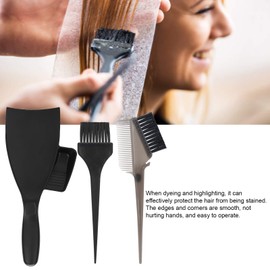 ANKROYU Hair Dyeing Tool Set, Dye Board Hair, Hair Coloring Brush Set, Hair Dye Brush and Bowl Set, Coloring Applicator Brushes, Hair Highlight Plate, for Home and Salon Use