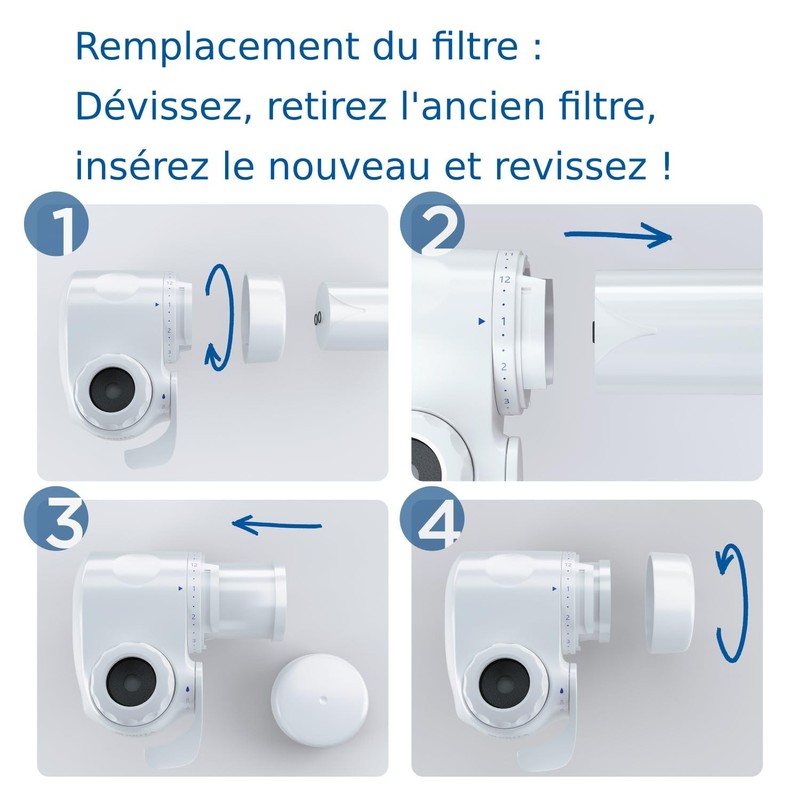 BRITA 3 x Water Filters On Tap V (= 4