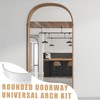 Maasechs 2 Pcs Rounded Doorway Arch Kit DIY Interior Doorway