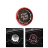 HIBEYO ABS Car Engine Start Stop Button Cover Fits for