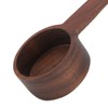 2Pcs Walnut Coffee Bean Measuring Spoon Food Grade Salt Spoon