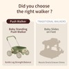 Kidpop PULA 2-in-1 Push and Pull-Along Wagon, Baby Push Walker
