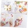 Tofficu Diy Painting Decorations 48pcs Unfinished Butterfly Cutouts Wooden Painting
